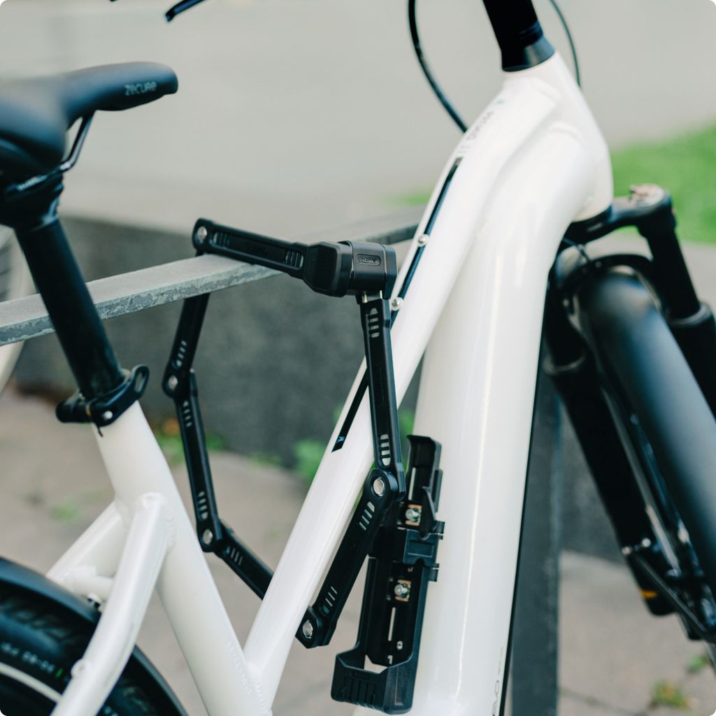 Antivol Pliable ABUS BORDO 6200K - Longueur 127 Cm - Acier Trempé - Cylindre XPlus - Pour Vélos Et Scooters