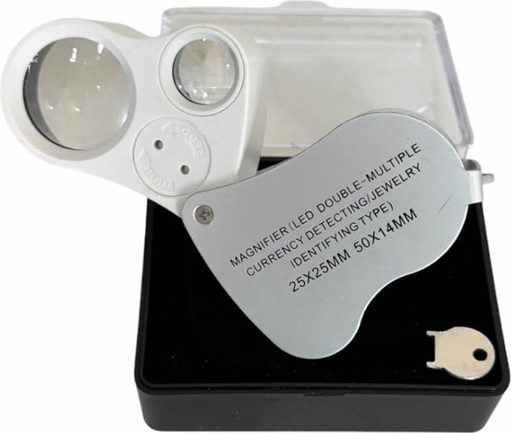 Loupe de Précision LED et UV pour Bijoux – Amplifications Image du produit 