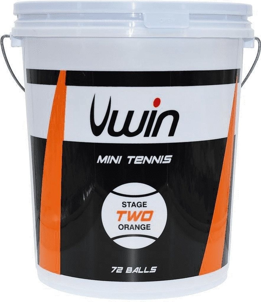 Uwin - "Stage 2" Tennisbälle 72er-Pack RD1537 (Einheitsgröße) (Orange)