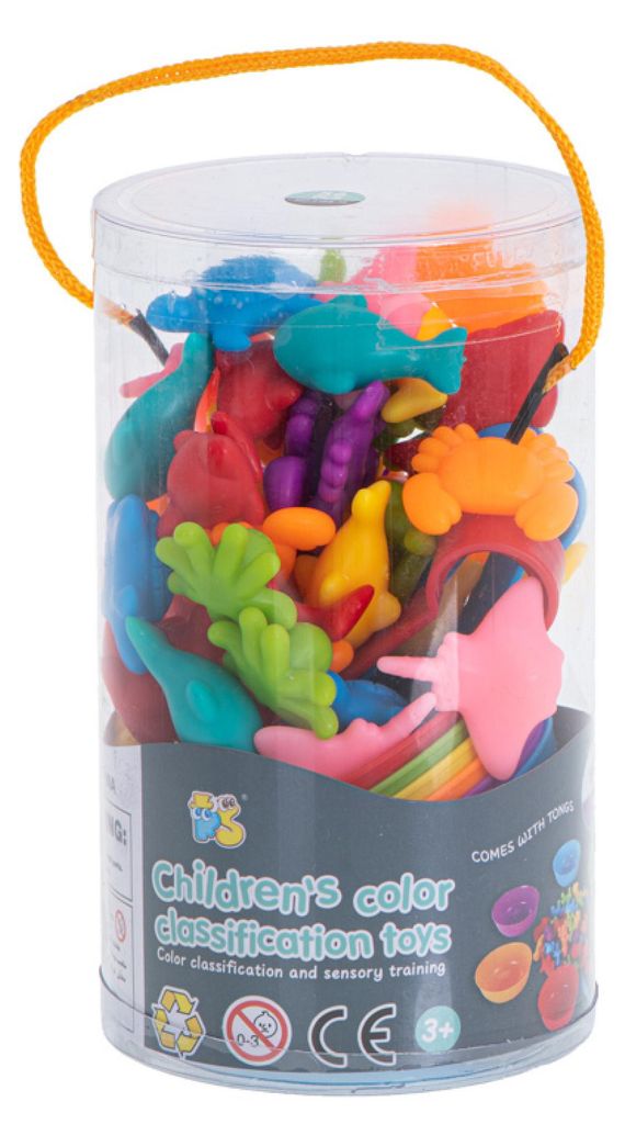 Zvířata Safari Vzdělávací výuka počítat Montessori 36el. Obrázek produktu 