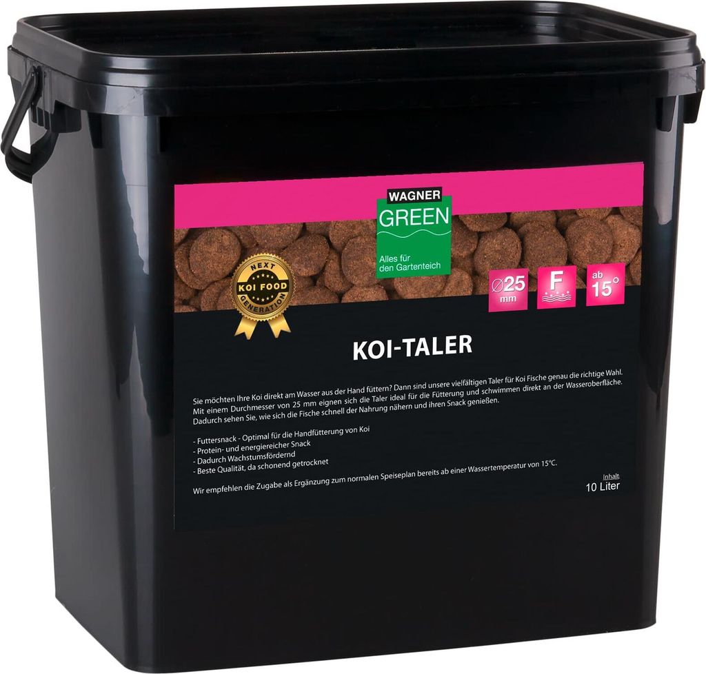 WAGNER Koi Taler - Koi Snack 10 Liter Produktbild 