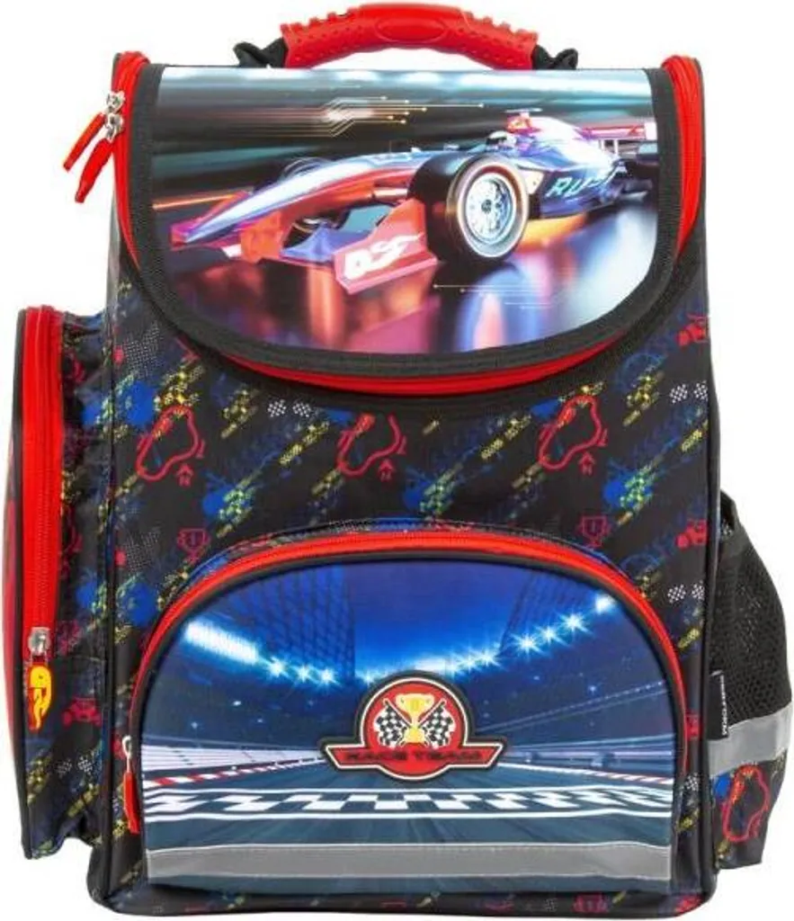 Cartable ergonomique MB Race Team 10 DERFORM - Sac scolaire Premium