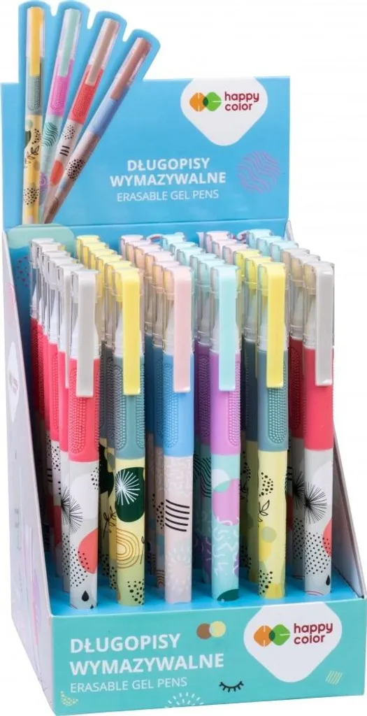 Crayon Aura effaçable à pointe 0,5 mm et gomme bleue intégrée (36)