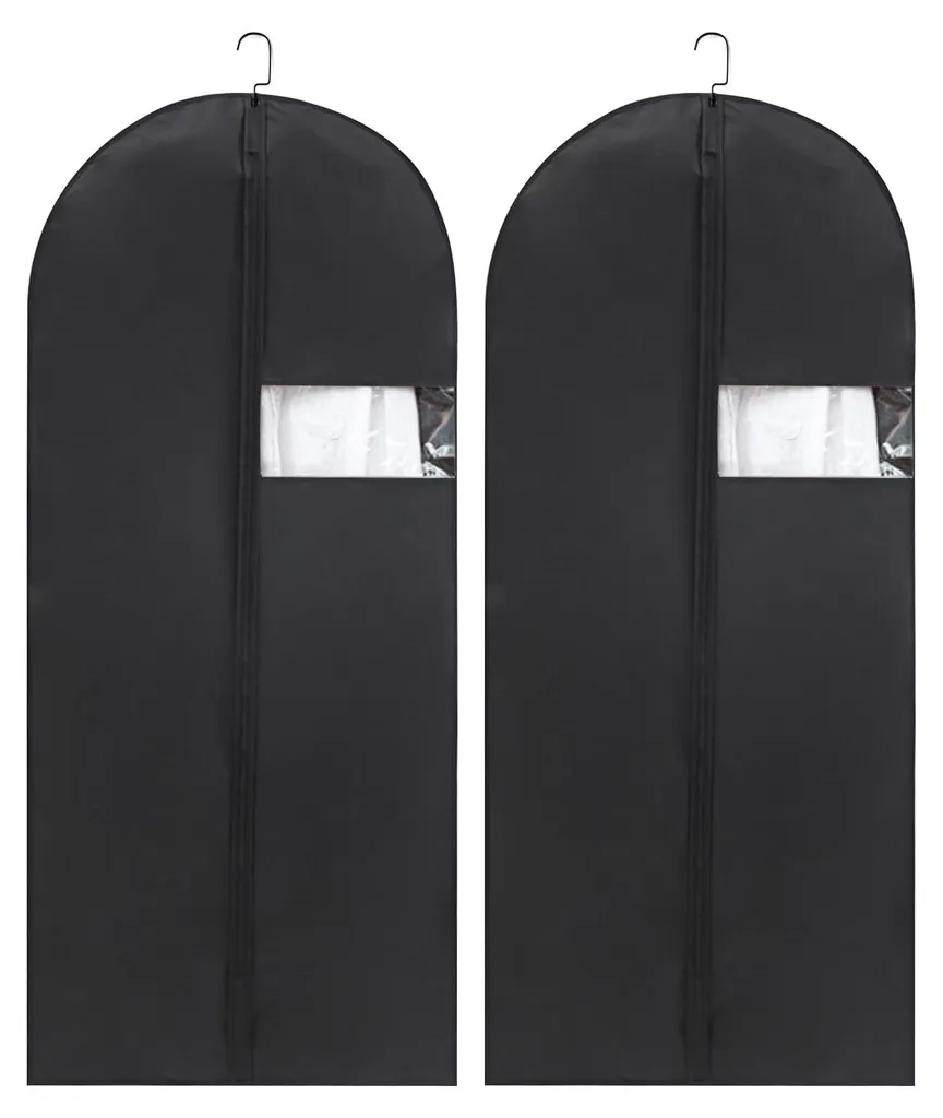 Housse anti-poussière pour costumes et manteaux - Lot de 2 protections