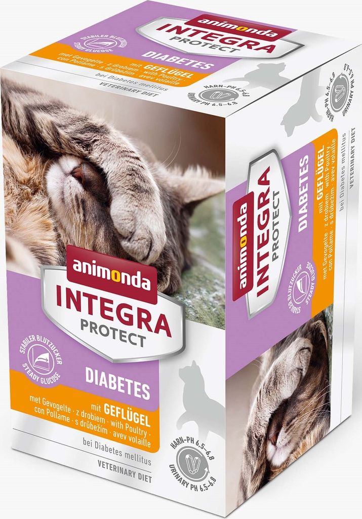 Integra Protect Cat Diabet 6x100gS | Geflügel