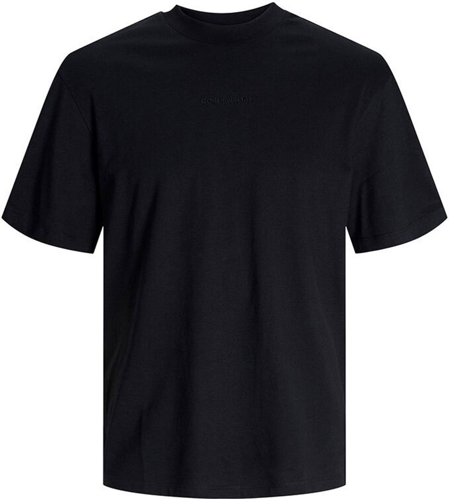 Jack & Jones Blurfloor Kurzarm-t-shirt Schwarz S Mann Schwarz S