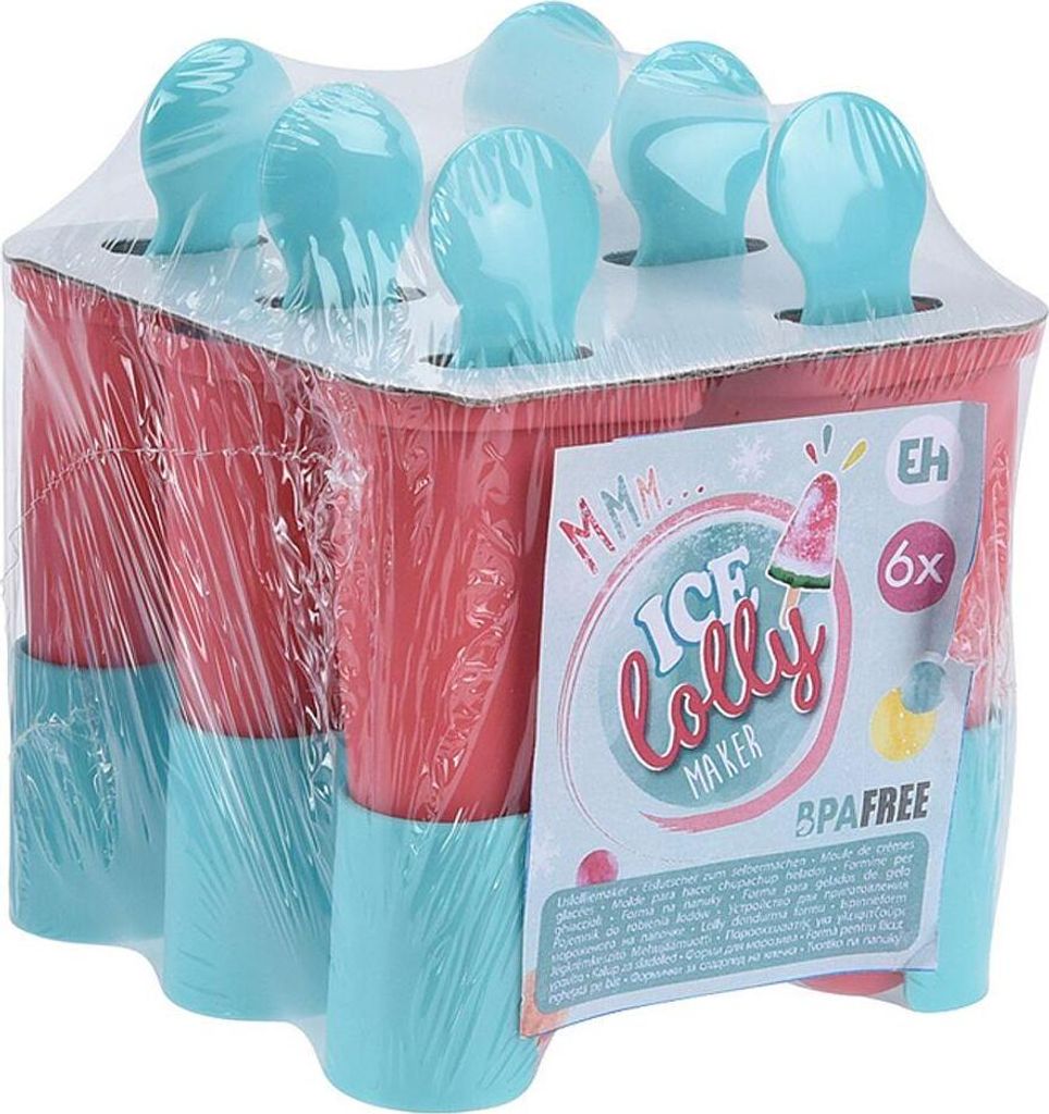 Excellent Houseware Eisformen 6 Eis Pop Macher Eiscreme Produktbild 5