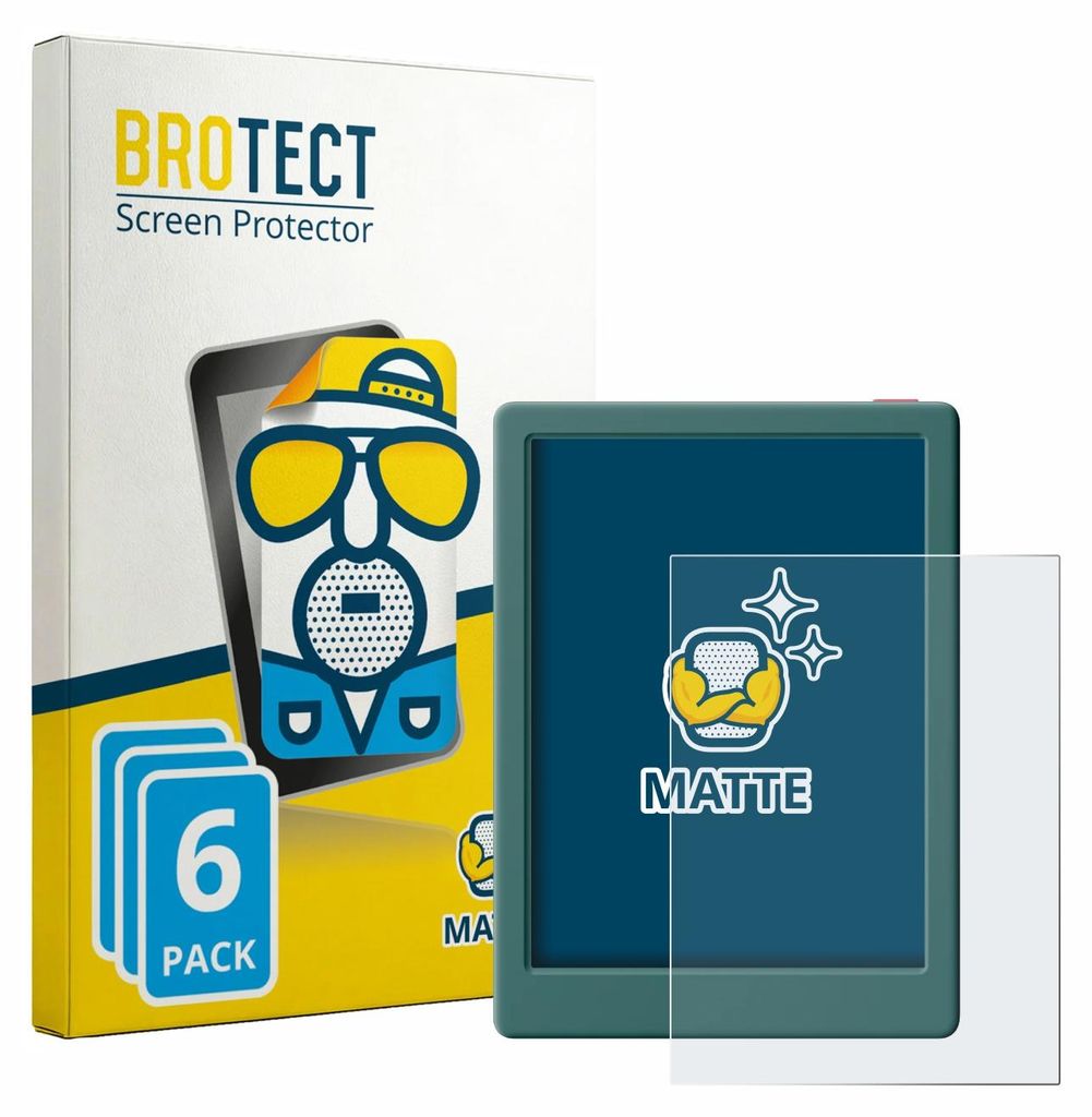 6x BROTECT Schutzfolie für Musnap Neo C Displayschutz Displayschutzfolie Folie Matt Entspiegelungsfolie