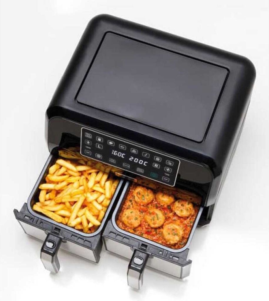 Doppel-Heissluftfritteuse HFM20 2x4L Produktbild 10
