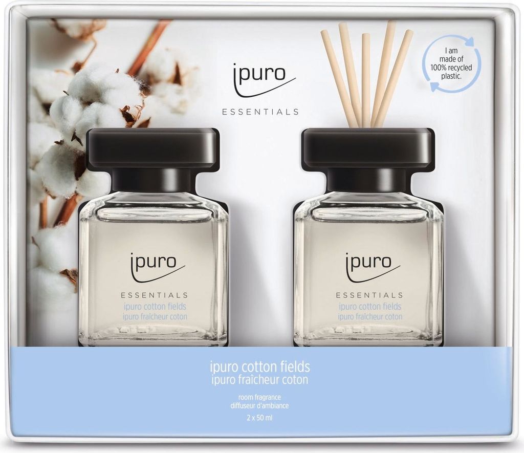 ipuro ESSENTIALS Raumduft Baumwolle Fields