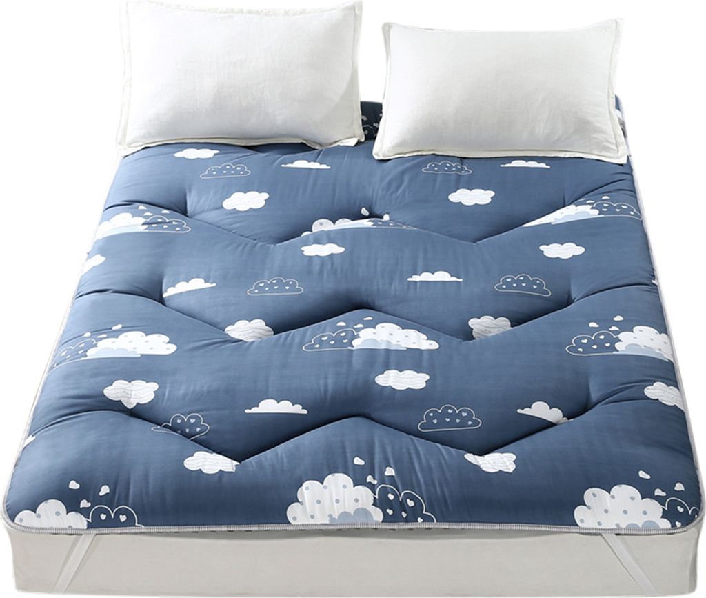 Faltbare Anti-Rutsch-Matratzenunterlage, Bodenschlafmatte, Cloud Tatami, Schlafzimmer, Schlafsaal (Twin)