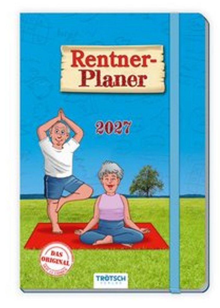 TRÖTSCH - Buchkalender Rentnerplaner 2027 Produktbild 