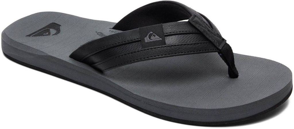 Quiksilver Carver Squish Flip-flops Schwarz EU 40 Mann Schwarz EU 40