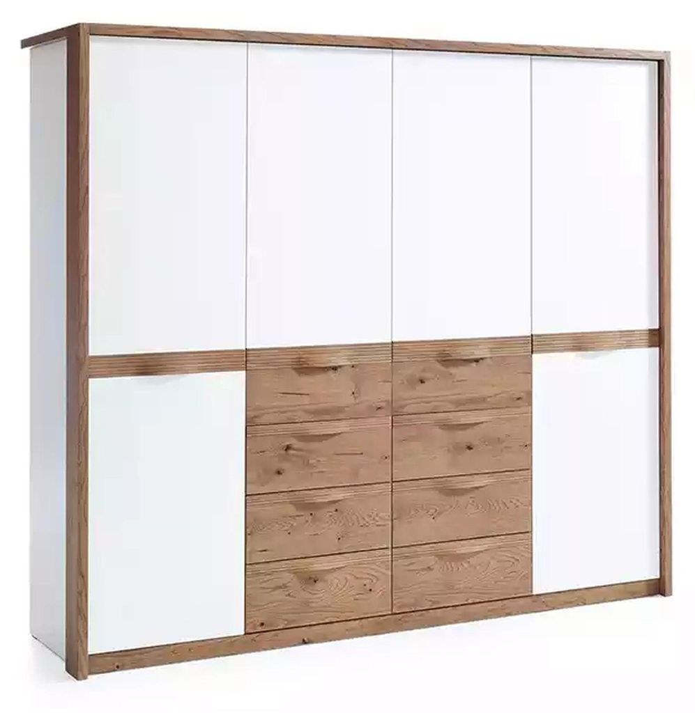 Schrank Schlafzimmer Schränke Weiß Kleiderschrank Modern Holz Luxus