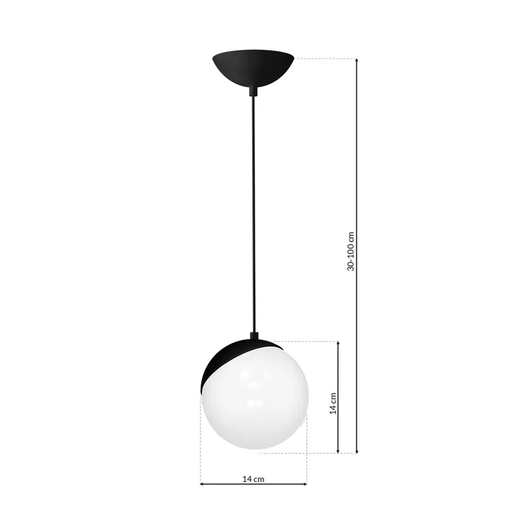 Éclairage doux suspension SFERA anti-éblouissement 40W pour salon - 6