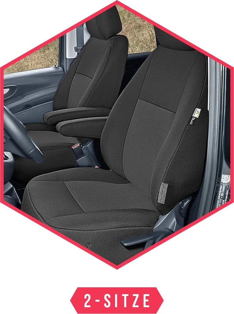 Fodere Sedili Mercedes Vito W447 1+1: Protezione Sportiva e Traspirante