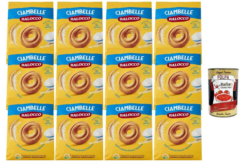 Balocco Italian Gourmet Bundle Ciambelle 12x 700g mit Produktbild 