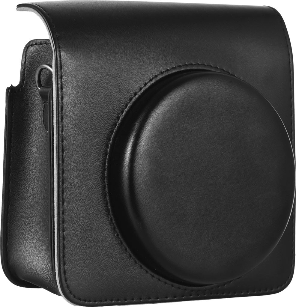 Sofortbildkamera-Aufbewahrungstasche, Kameratasche, Kunstleder, magnetische Schnalle mit Schultergurt, kompatibel mit Fujifilm Instax Square SQ40/SQ1