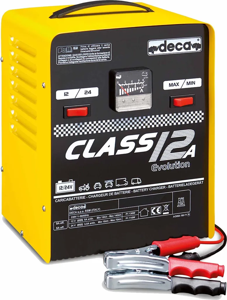 Chargeur de batterie Deca automatique 12V pour entretien hivernal