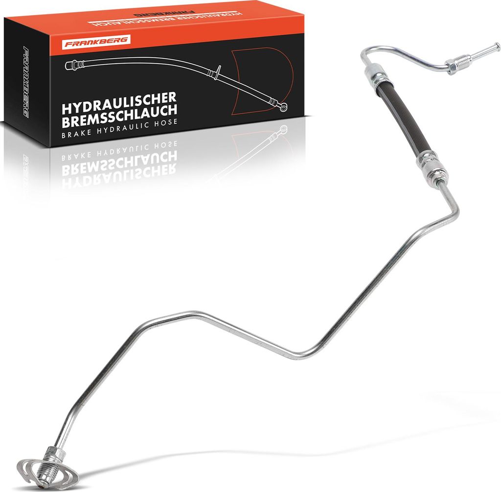 Frankberg 1x Bremsschlauch Hinterachse Rechts für Citroën C3 Picasso SH Peugeot 207 WA WC Kasten/Schrägheck WA 2006-2012