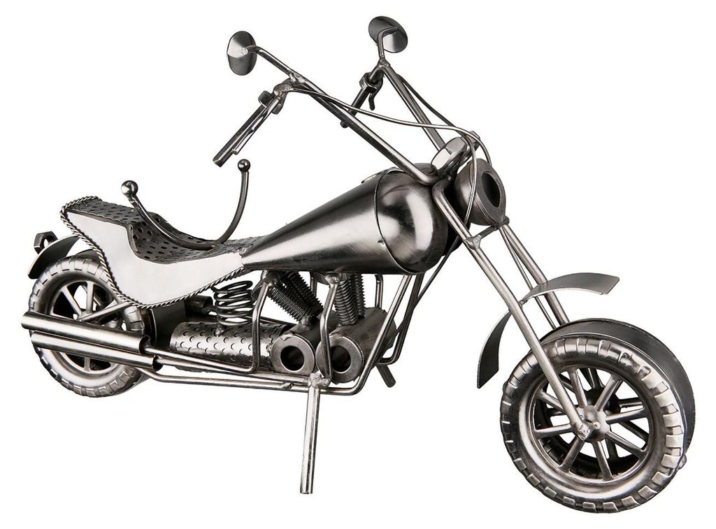 Gilde Flaschenhalter "Motorrad" Wein VE 2 65189
