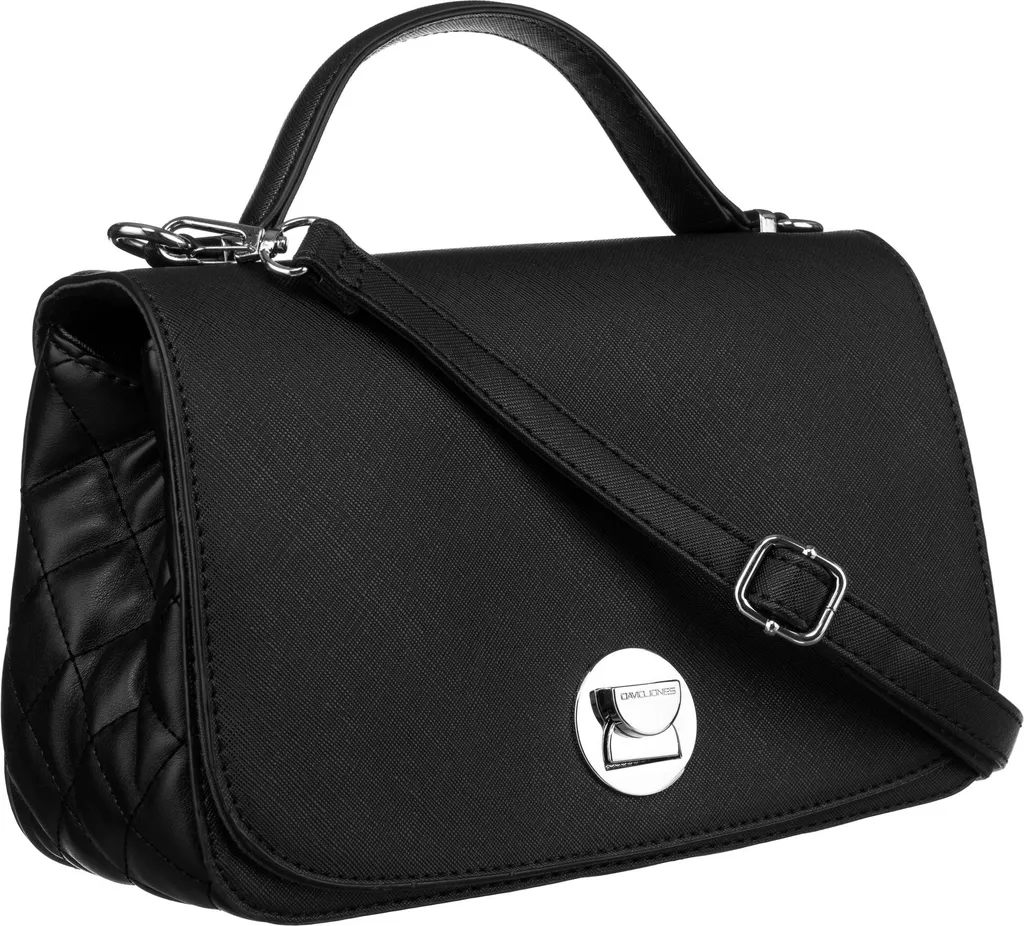 Torebka 6835-1 Noir : Sac à main femme grande capacité au look pro