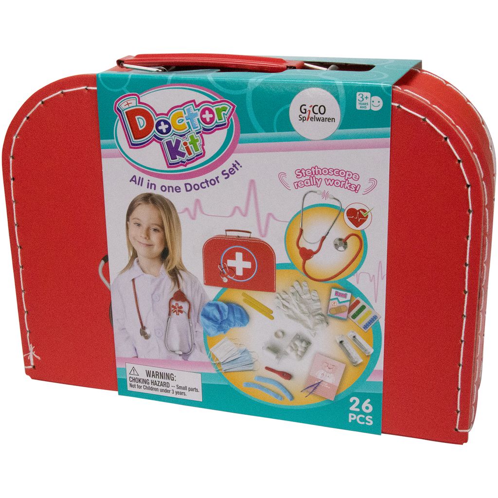 Yoptote Arztwagen Kinder Arztkoffer Spielzeug Doktor Trolley Doktorkoffer Pädagogisches Rollenspiele Spielzeug Für Kinder Ab 3 4 5 6 Jahren