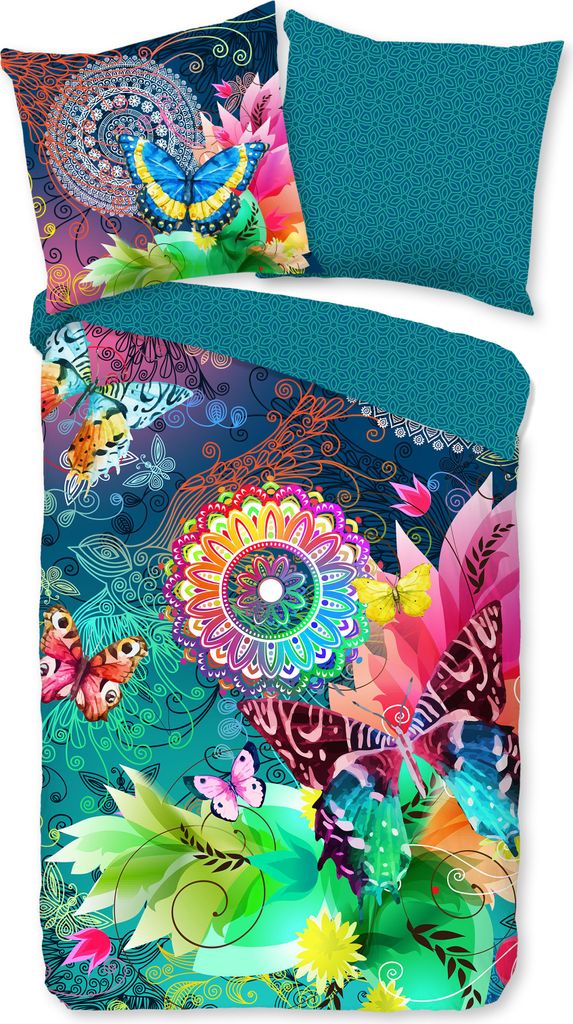 Duvet cover HIP 135x200 + 1* 80x80 cm - colorful mandalas Produktbild 