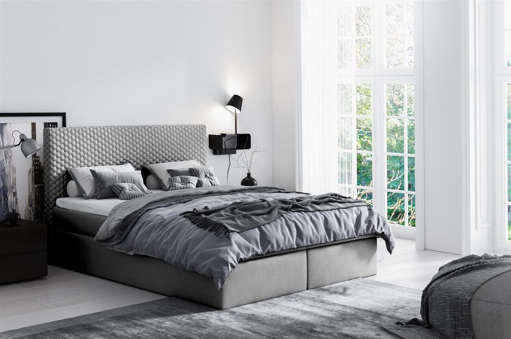Boxspringbett Schlafzimmerbett SERGIO 160x200cm