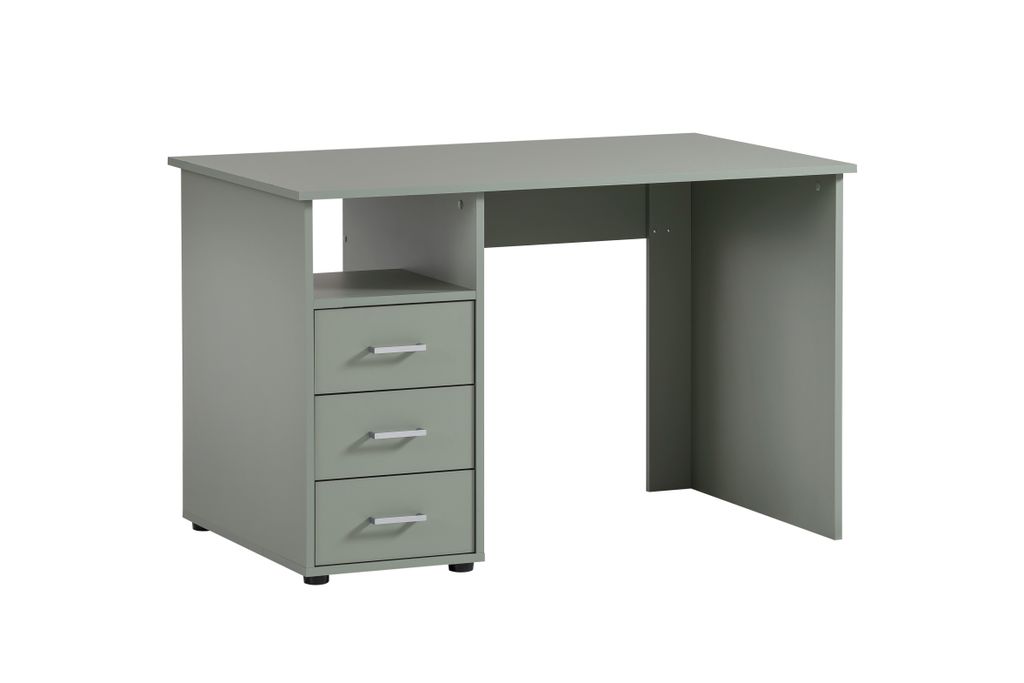 Möbelpartner Schreibtisch Fox | Small | HxBxT 74x116x70cm | 3 Schubladen | Pistazie