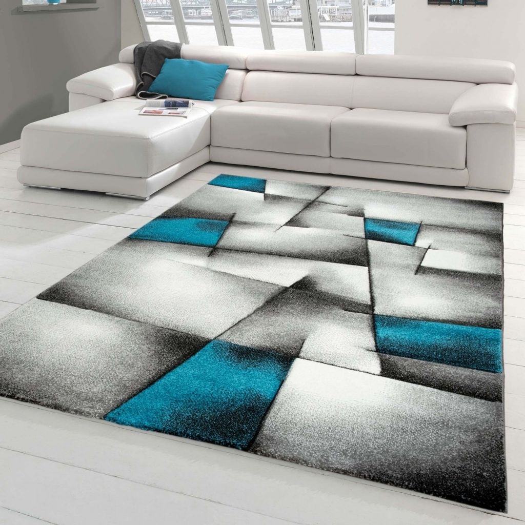 Tapis design Moquette moderne Tapis de salon Tapis à poils Image du produit 