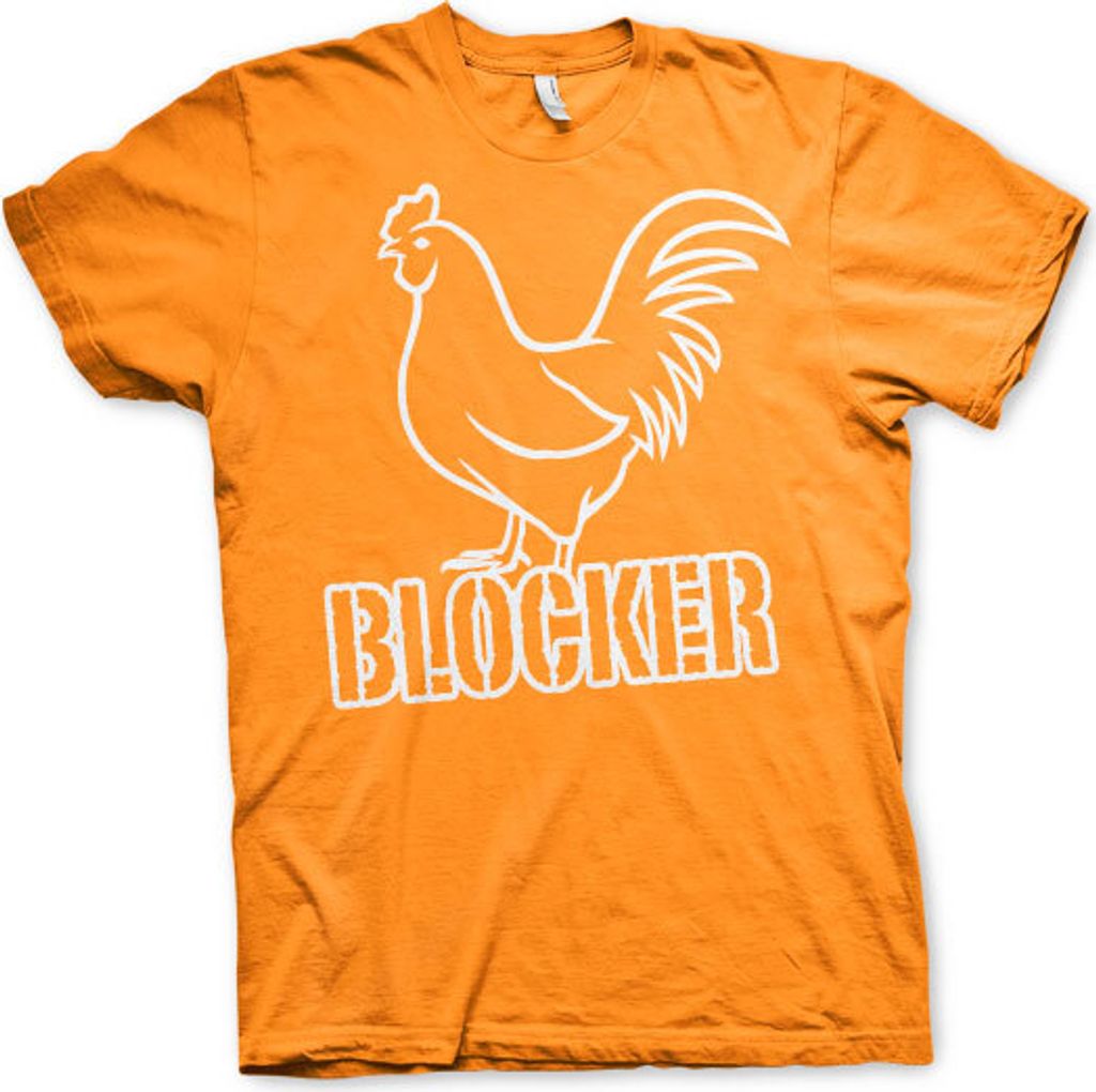 Cockblocker T-Shirt - X-Large - Orange