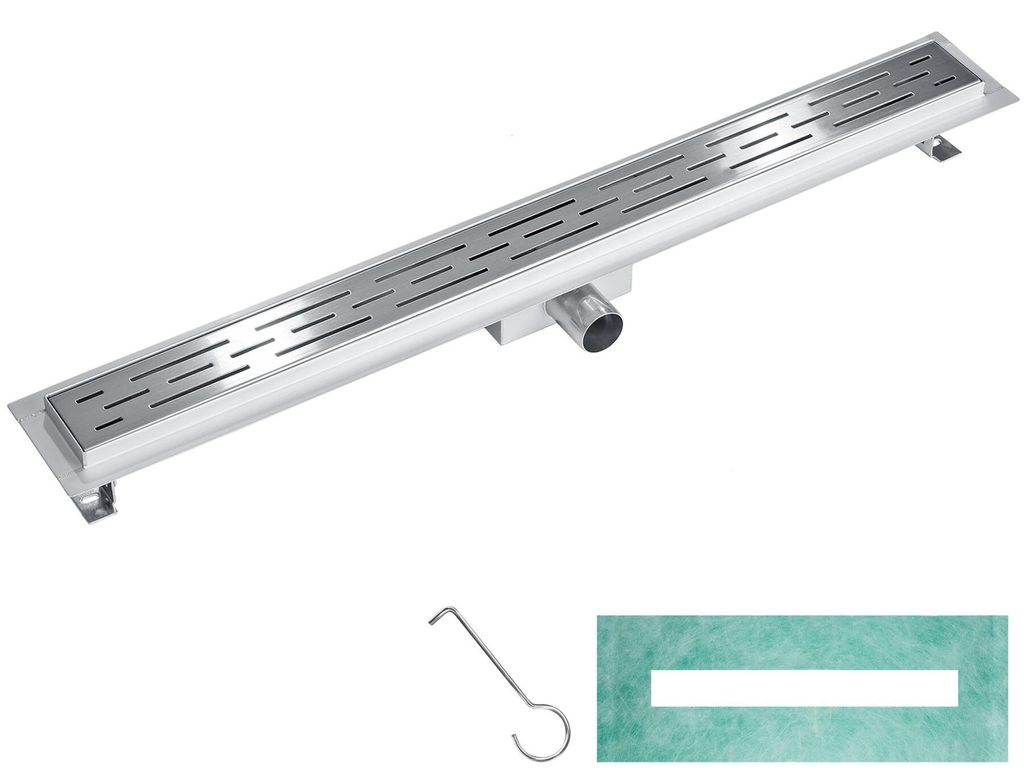 canale doccia in acciaio inox tectake® facile da pulire Immagine del prodotto 