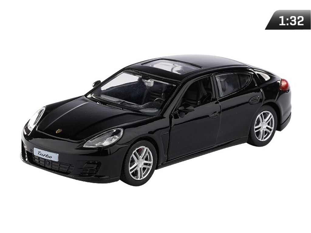 Modell 1:43, RMZ Porsche Panamera Turbo, Schwarz Produktbild 