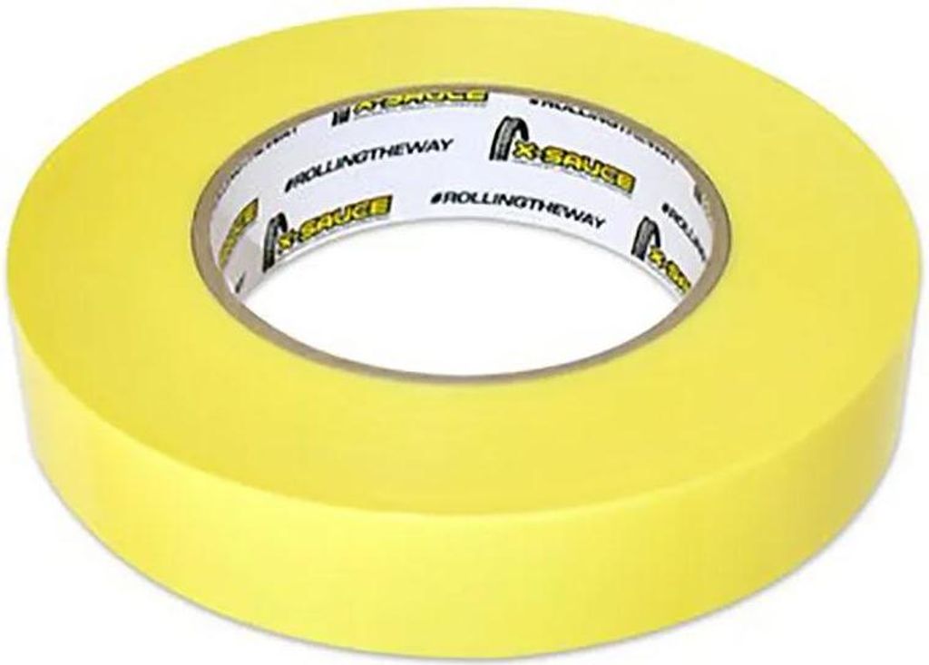 X-sauce Tubeless Adhesive Felgenband 66 M Gelb 20 mm Gelb 20 mm