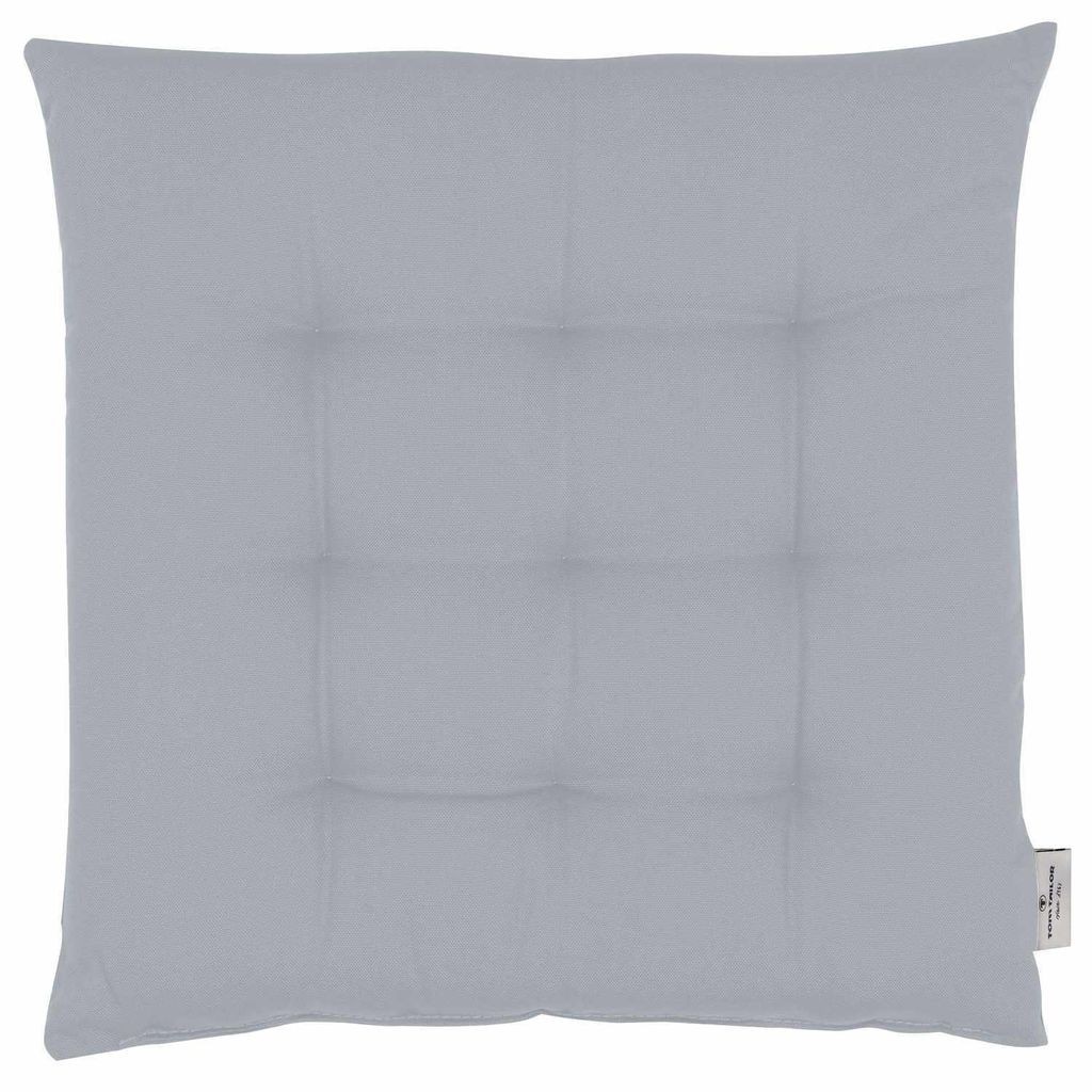 Tom Tailor Dove silbergrau Sitzkissen 40x40cm