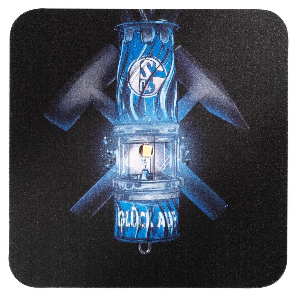FC Schalke 04 S04 LED Untersetzer 2er-Set Produktbild 