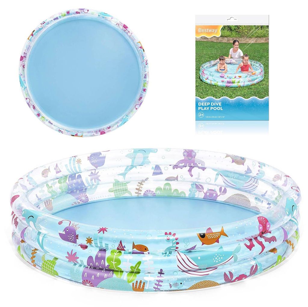 Bestway 51004 / 25, Nafukovací bazén, 282 L, Kolo, 2 rok / Obrázok produktu 