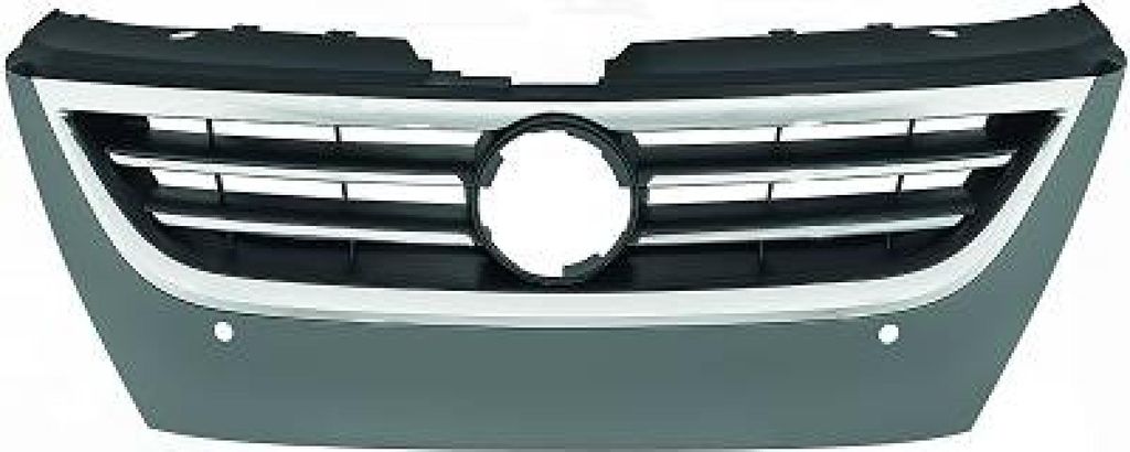 DIEDERICHS 2247242 Kühlergrill Frontgrill für VW Passat CC (357) Schwarz
