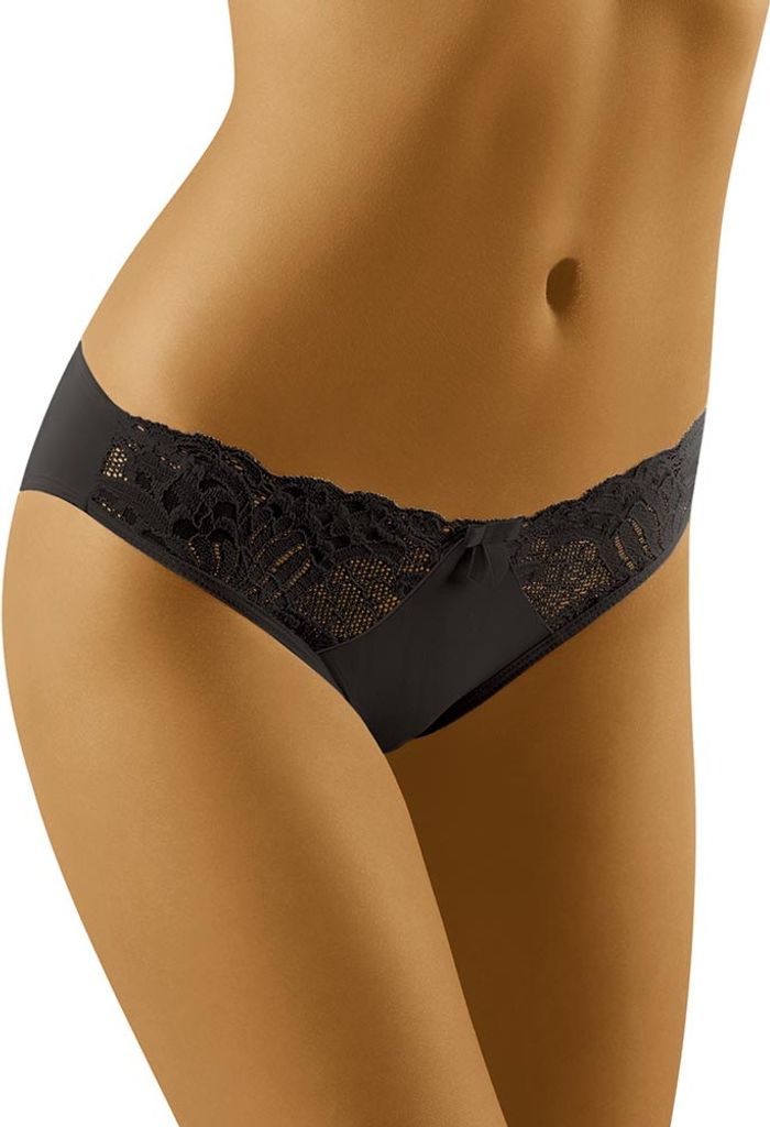 Wolbar Damen Mini-Slip WB82 , Schwarz, S