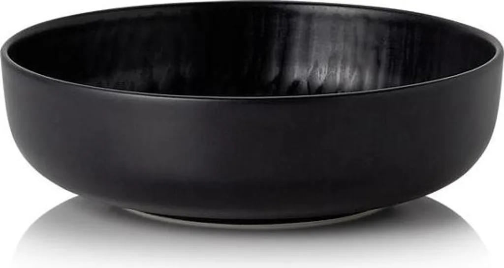 Set de 6 Bols Design Noir Mat 400 ml en Porcelaine Durable NOVA - 2