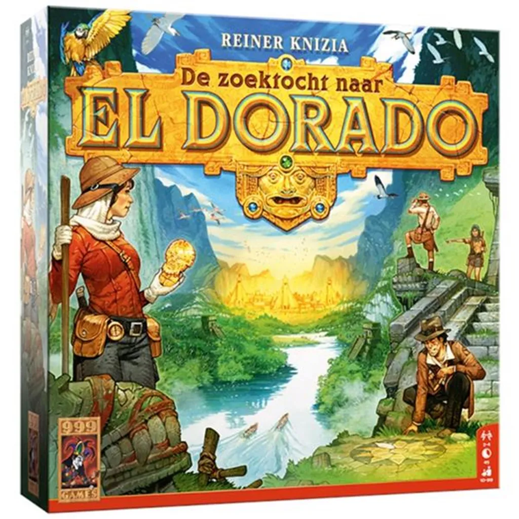 À la recherche d'Eldorado : Jeu de société de deck-building stratégique