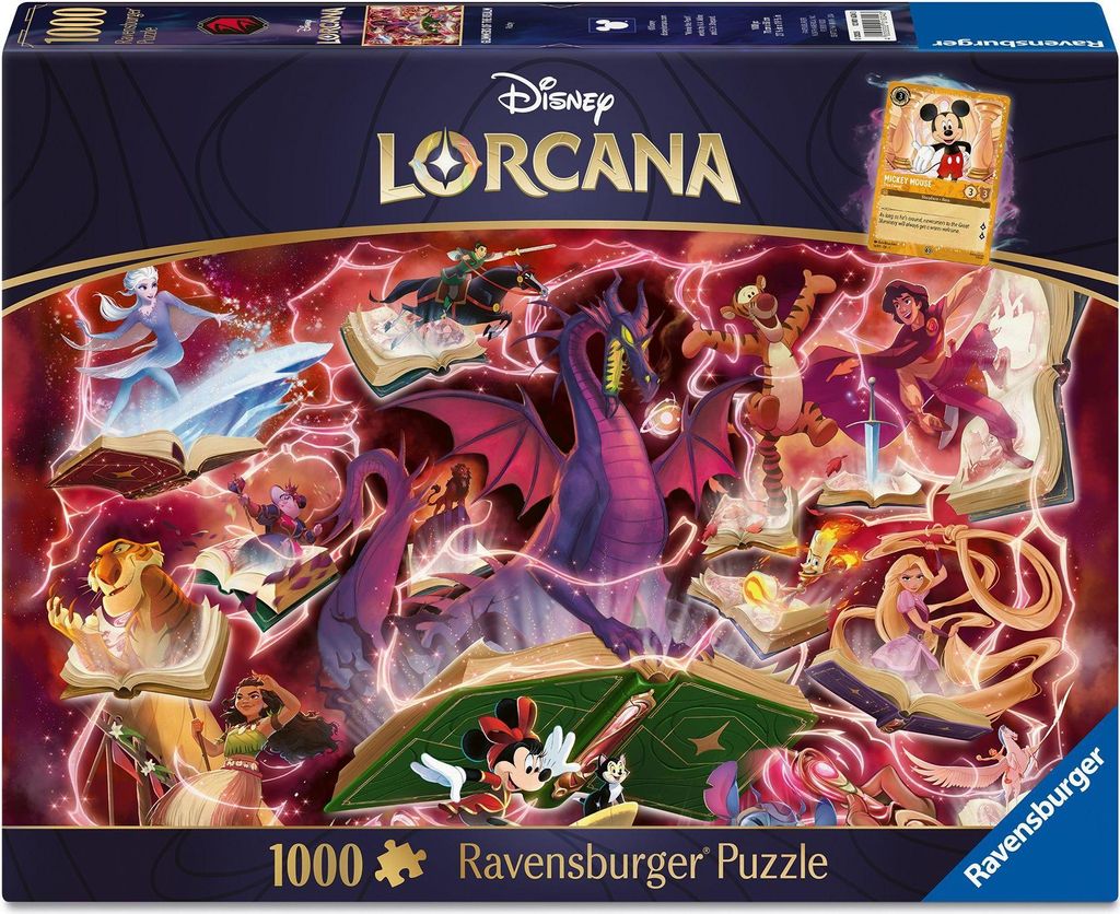 Ravensburger 12001624, 1000 Stück(e), Cartoons, 14 Jahr(e)