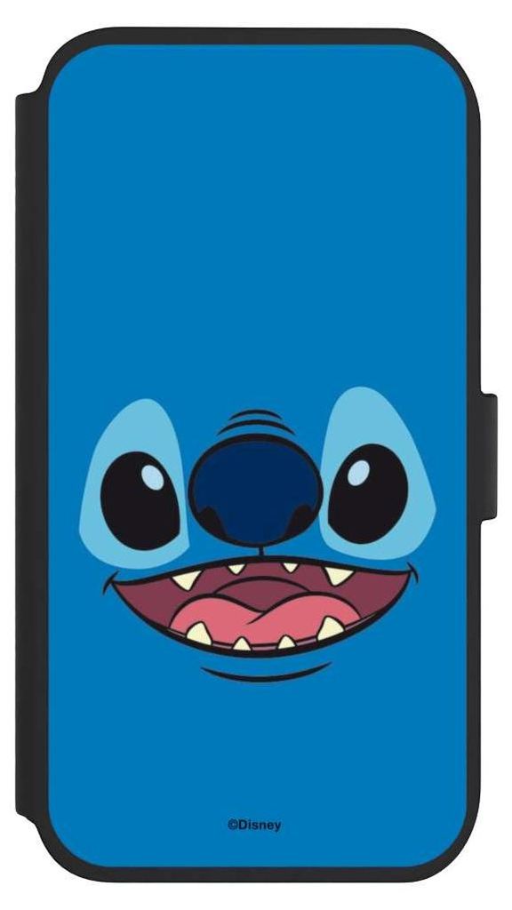 NIVOCASE Klapphülle für Apple iPhone 11 Handyhülle aus Kunst Leder NIVOflip schwarz Disney Offizielles Lizenzprodukt Lilo & Stitch