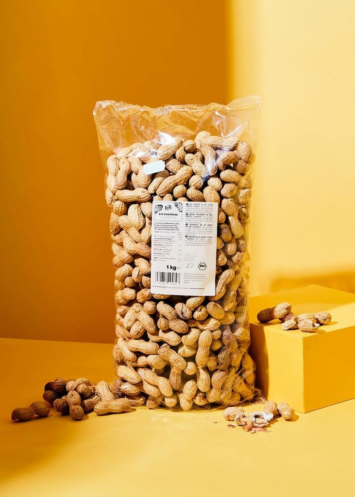 KoRo |Erdnüsse mit Schale 1 kg Produktbild 2
