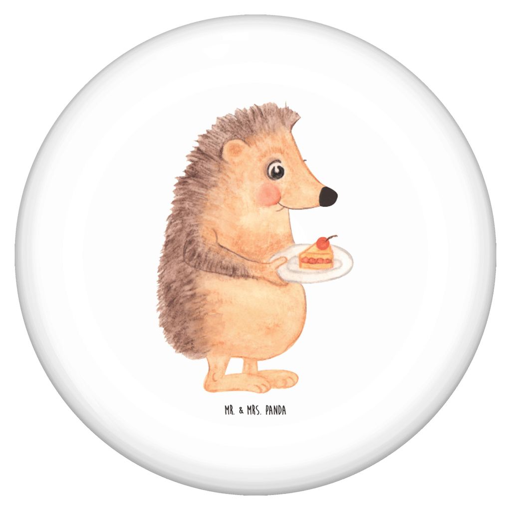 Mr. & Mrs. Panda Pin Igel Kuchenstück - Weiß - Geschenk, Einladung Party, Anstecker, Plakette, Torte, Geburtstagskuchen, Button, Kuchen, Ansteck,...