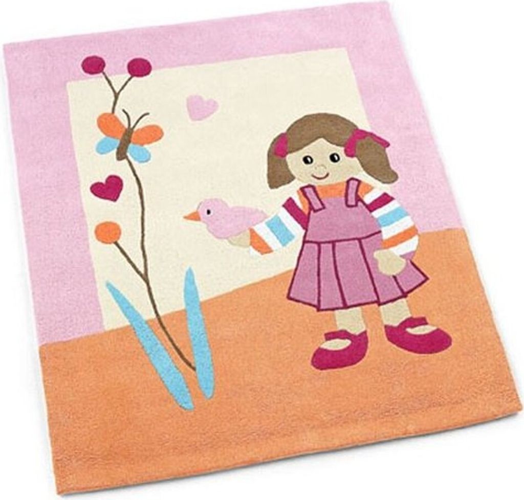 Sterntaler - Kinderteppich Modell Laura das Mädchen 100 x 120 cm