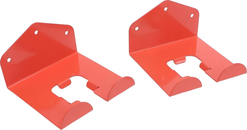 Support Tondeuse Mural Grande Capacité en Acier Inoxydable Robuste x2