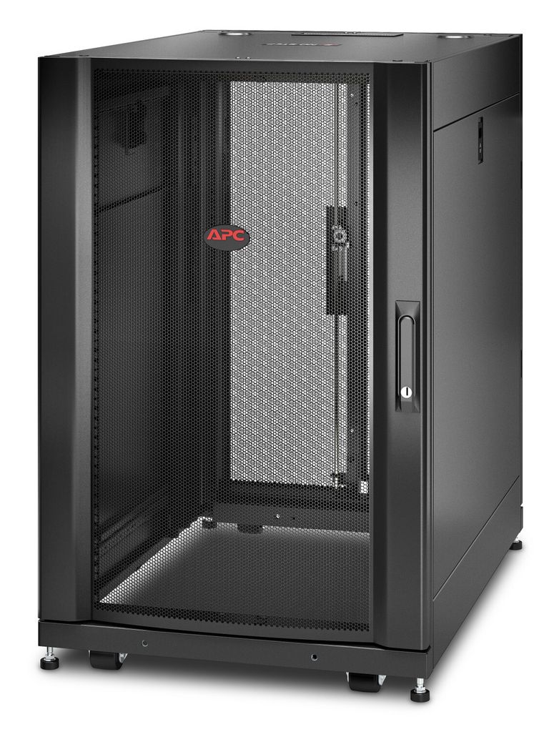 APC NetShelter SX, 18U, Black, 925H x 600W x 900D mm Zdjęcie produktu 