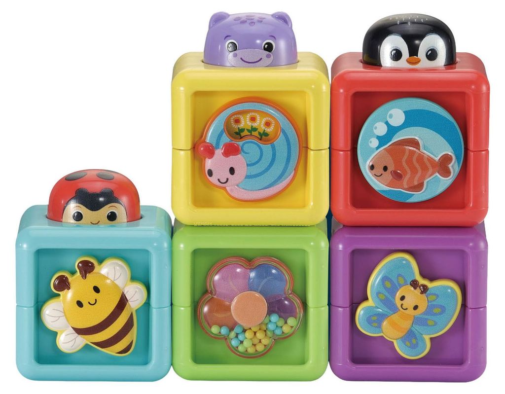 VTech Baby Stapel & Ontdek Blokkenset, 0,5 Jahr(e), Produktbild 